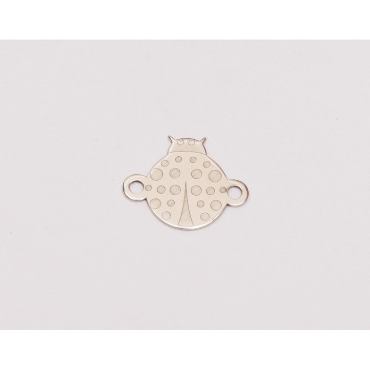 E0226 - Link Buburuza din Argint 925 13x15x0.5MM-1 buc