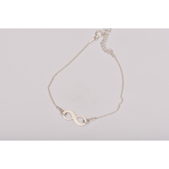 E0095 Link infinit din argint 16.5 x 7mm 0.4mm
