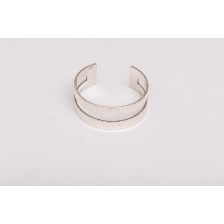 E0116 Inel reglabil personalizabil cu 2 nume latime 8mm