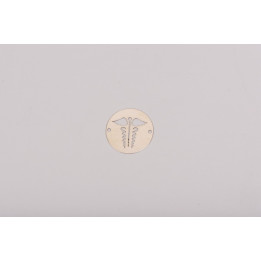 LASER-CUT-021-Mickey-mouse decupat si gravat link pentru bratara 13x12mm 1 buc