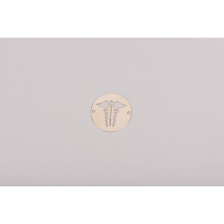 LASER-CUT-021-Mickey-mouse decupat si gravat link pentru bratara 13x12mm 1 buc