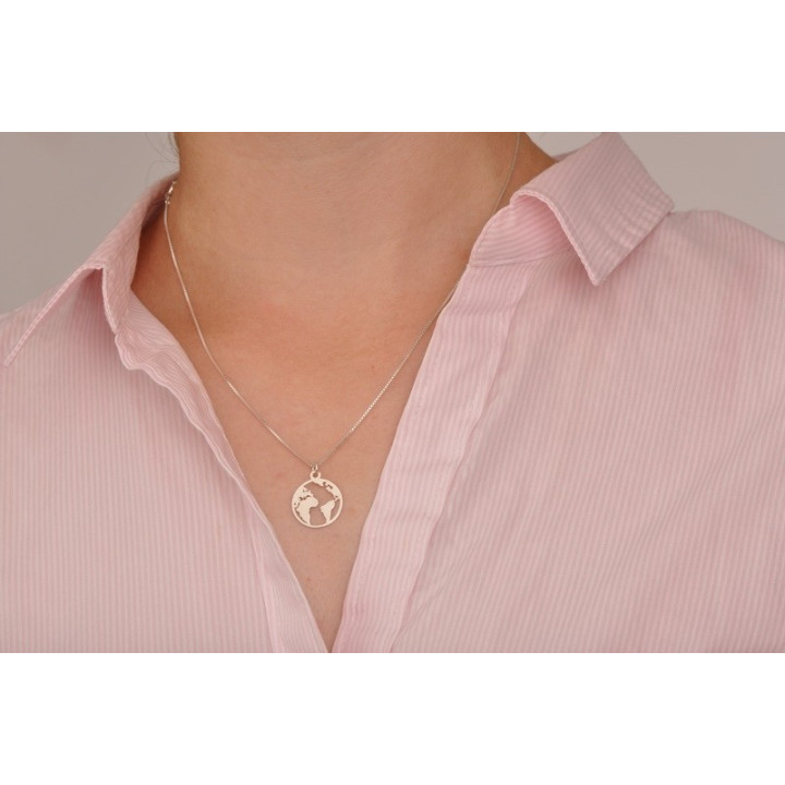E0016-Charm glob pamantesc 16.5mm x21mm  0.33mm 1 buc