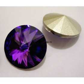 P1762-SWAROVSKI ELEMENTS 1122 Crystal Heliotrope Foiled 14mm - bijuterii personalizate din argint | simoshop