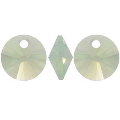 0879-SWAROVSKI ELEMENTS 6428 Chrysolite Opal 6mm-1 buc - bijuterii personalizate din argint | simoshop