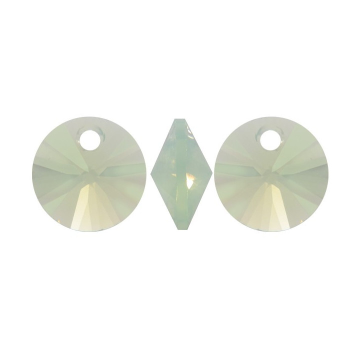 0879-SWAROVSKI ELEMENTS 6428 Chrysolite Opal 6mm-1 buc - bijuterii personalizate din argint | simoshop