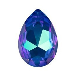 P0031-Swarovski Elements 4320 Crystal Royal Blue DeLite Unfoiled 14x10MM-1buc