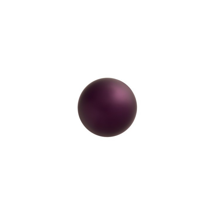2365-Swarovki Elements 5818 Crystal Elderberry Pearl 6mm-1buc