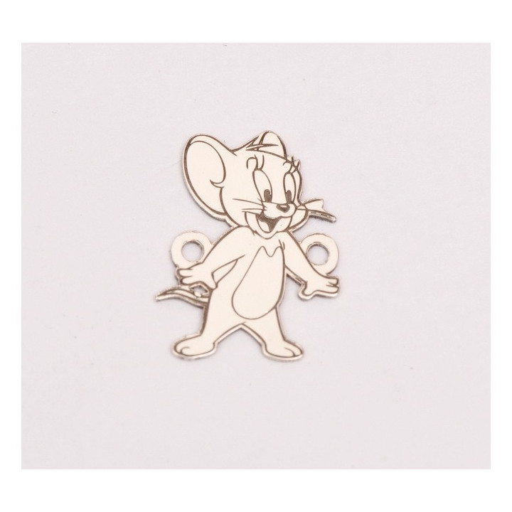 E0275-G-Link "Jerry" din Argint 925 15x11x0.33mm-1 buc