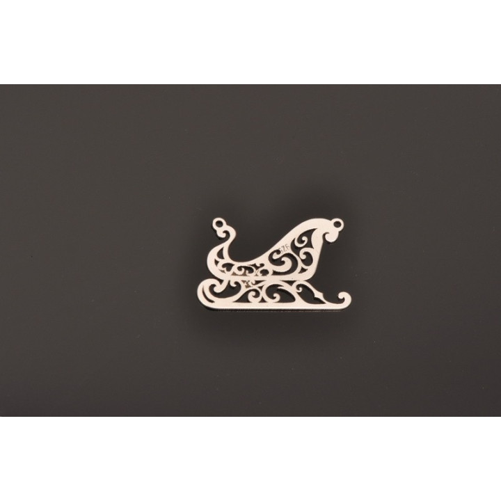 E0278-N-Link Sanie din Argint 925 20x13x0.5mm-1 buc