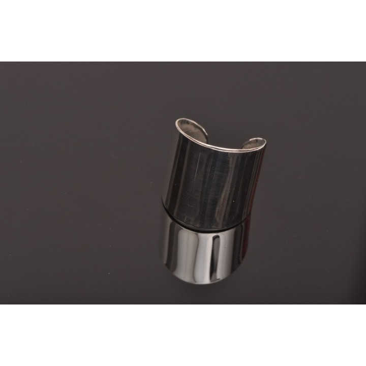 E0274 N Inel reglabil din argint latime 20mm 0.6mm