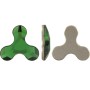 P1838-SWAROVSKI ELEMENTS 2708 Dak Moss Green 8x8.7mm 1 buc - bijuterii personalizate din argint | simoshop