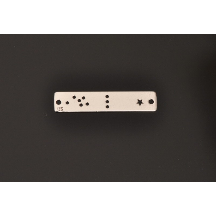 F0028-N-Link Constelatie Zodia Balanta 25x5mm 0.5 - 1 buc