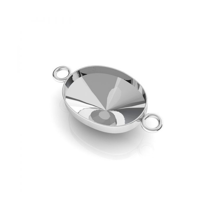 G0435-baza link Rivoli oval 4122 14mm-1 buc
