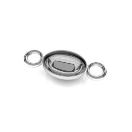 G0581-Baza Link 4120 Oval Fancy Stone 8x6mm-1buc