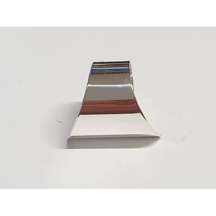 F0010 N Inel reglabil din argint 925 asimetric 25mm/10mm  0.6mm