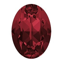 0199-SWAROVSKI ELEMENTS 4120 Siam Foiled 8x6mm-1buc