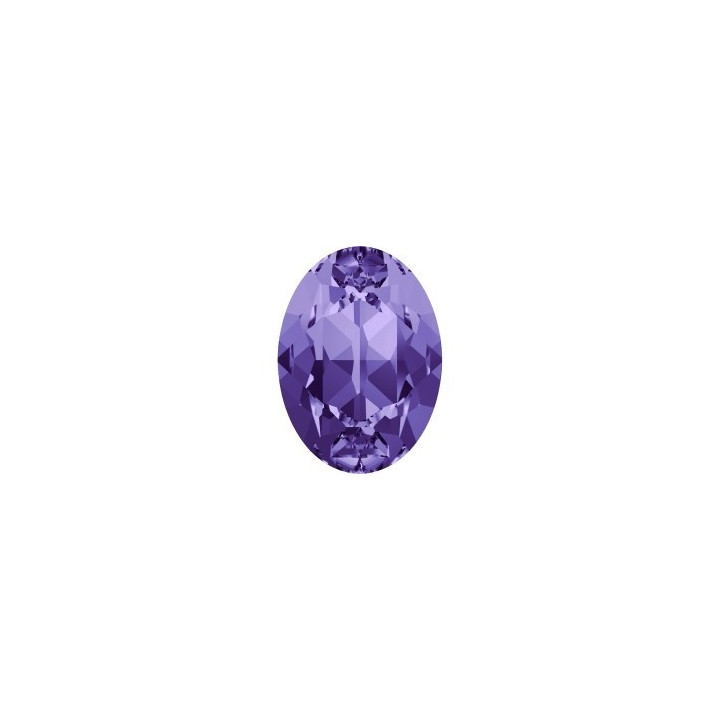0209-SWAROVSKI ELEMENTS 4120 Tanzanite Foiled 8x6mm-1buc