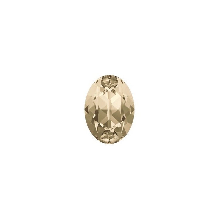 0245-SWAROVSKI ELEMENTS 4120 Light Silk Foiled 8x6mm-1buc