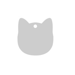 E0299 Charm pisica 14x14mm 0.5mm