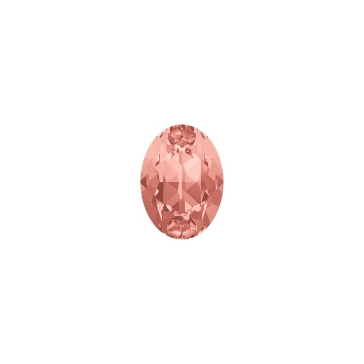 0275-SWAROVSKI ELEMENTS 4120 Rose Peach Foiled 8x6mm-1buc