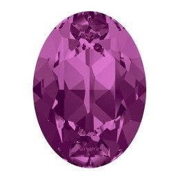 0288-SWAROVSKI ELEMENTS 4120 Fuchsia Foiled 8x6mm-1buc
