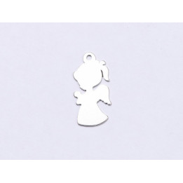 E0312 N Charm pandant ingeras fetita 0.5mm