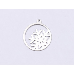 E0314 N Charm pandant fulg asimetric 0.5mm