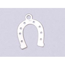 E0347 N Martisor din argint potcoava 14x10mm 0.33mm