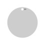 G0053 Charm banut argint cu o gaura 22mm 0.50mm fara za 1 buc - bijuterii personalizate din argint | simoshop