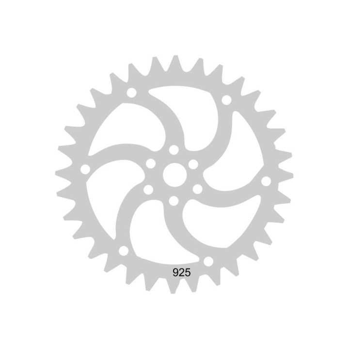 E0380 N Rotita dintata mecanism ceas din argint 16.5mm 0.5mm