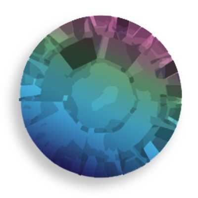 2507-SWAROVSKI ELEMENTS 2088 Crystal Meridian Blue F SS20-4.7mm - bijuterii personalizate din argint | simoshop