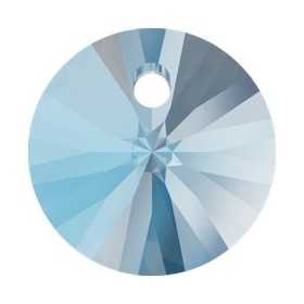 0035-SWAROVSKI ELEMENTS 6428 Aquamarine Shimmer 6mm-1 buc - bijuterii personalizate din argint | simoshop