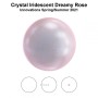 0072-Swarovski Elements 5818 Crystal IR Dreamy Rose Pearl 6mm - bijuterii personalizate din argint | simoshop
