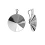 G0325-Baza pandantiv Swarovski rivoli 18mm - bijuterii personalizate din argint | simoshop