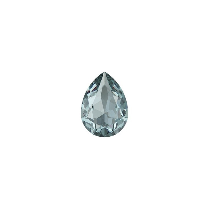 0805 -Swarovski Elements 4320 Aquamarine Ignite Unfoiled 8x6mm