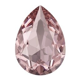 0659-Swarovski Elements 4320 Crystal Moonlight Foiled 8x6mm