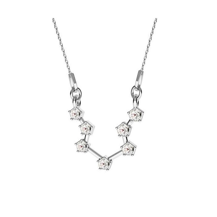 G0405-Link zodiac Varsator 925 cu cristale Swarovski-1 buc