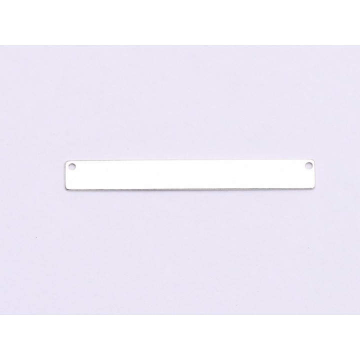 Pandant din argint placuta personalizabila 40x5mm 0.5mm E0553 N