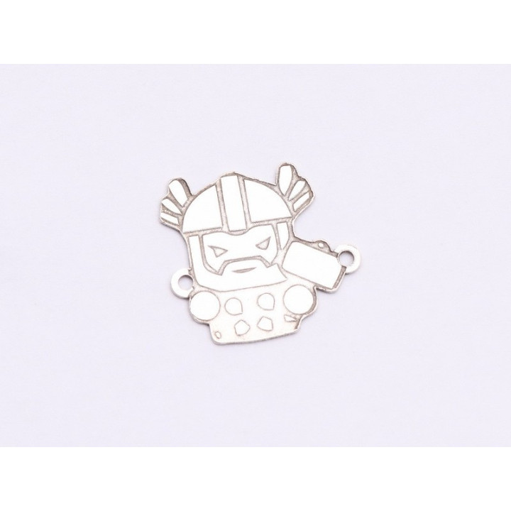 E0556 G Link lego superhero Thor 14x11mm 0.5mm 1 buc