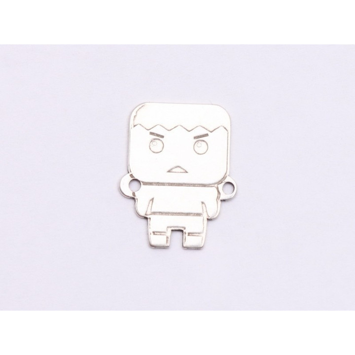 E0559 G Link lego superhero Hulk 14x11mm 0.5mm 1 buc