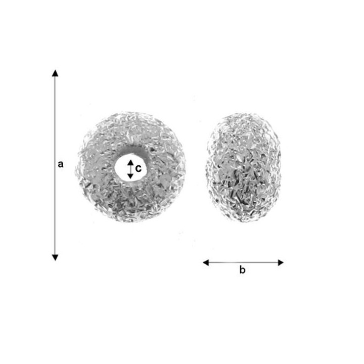 G0460-Bilute stardust 3mm gaura 1.2mm 1 bucata