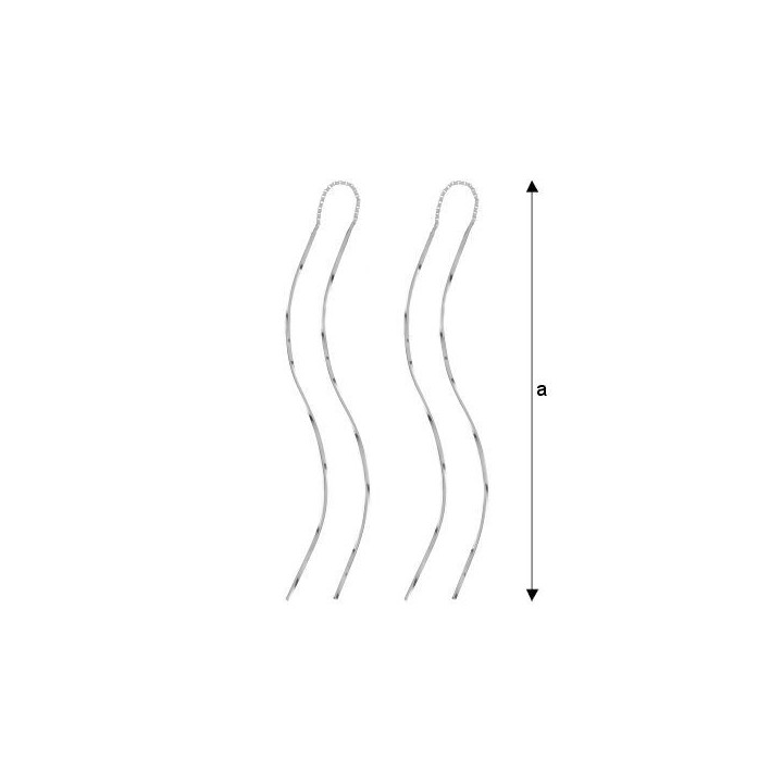 G0115-Cercei lungi spirale 86mm