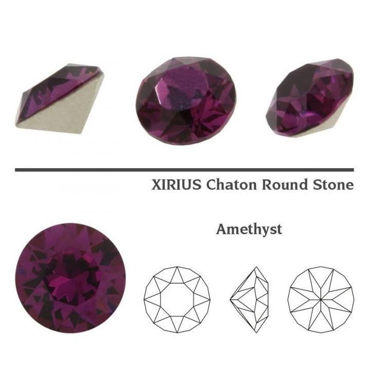 0370-Swarovski Elements 1088 Amethyst PP32~4mm