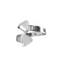 G2048-Baza inel dublu reglabil pentru rhinestone cube 4841 8mm-1buc - bijuterii personalizate din argint | simoshop