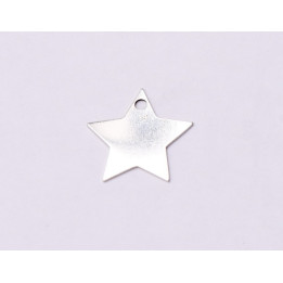 E0588-Laser-cut pandant steluta 14mm 0.4mm-1buc