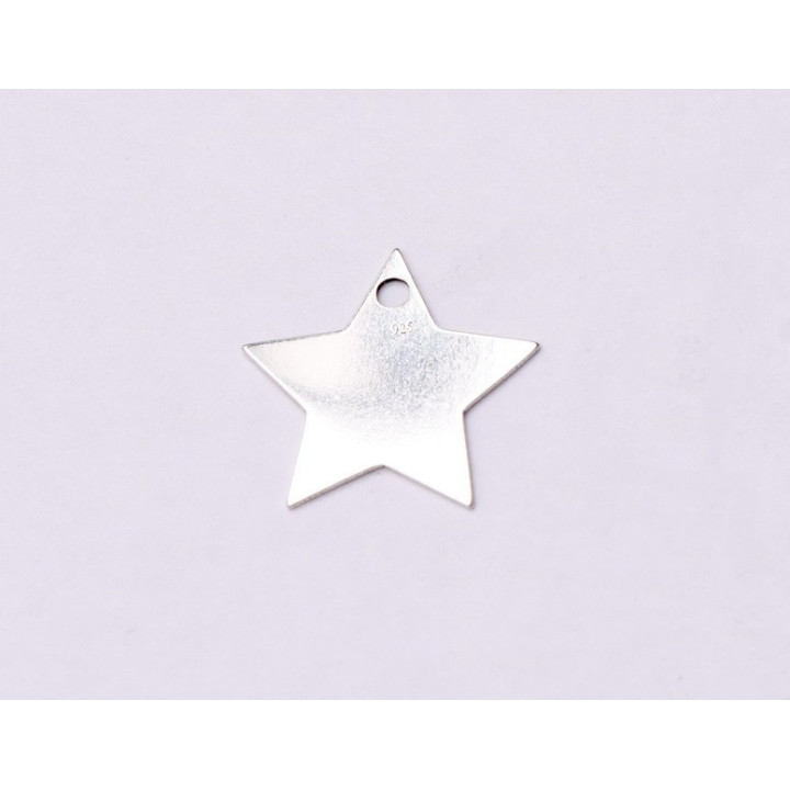 E0588-Laser-cut pandant steluta 14mm 0.4mm-1buc