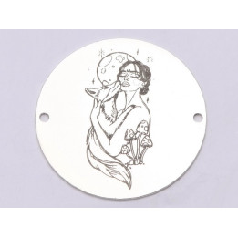 E0616 G Link din argint Wofl Girl 22mm 0.4