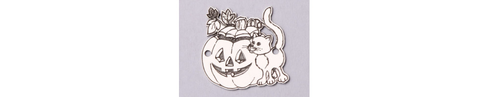 Bijuterii Argint Gravate de Halloween | SimoShop
