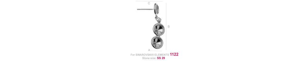 Accesorii din argint Rivoli 6mm
