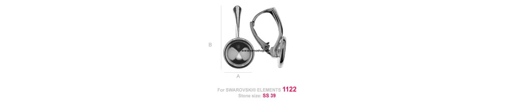 Accesorii din argint Rivoli 8mm